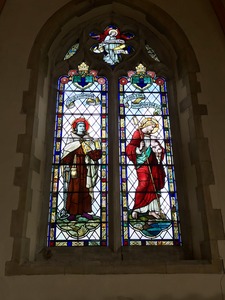 St Leonard & The good shepherd window