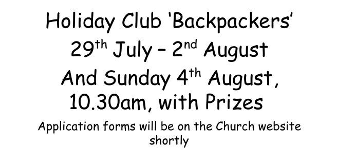 Holiday Club 2019