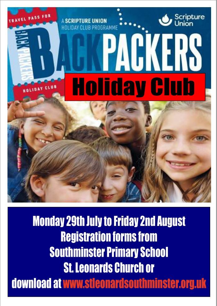Holiday Club 2019 Flier